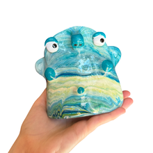 Load image into Gallery viewer, ‘No.34 Ocean Marbled One Off" Glasses Holder