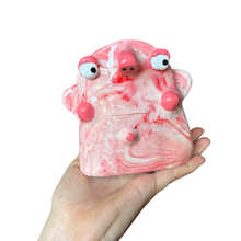 Load image into Gallery viewer, ‘No.10 Pink Marbled One Off" Glasses Holder