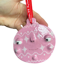 Load image into Gallery viewer, Bauble Christmas Decorations (pink)