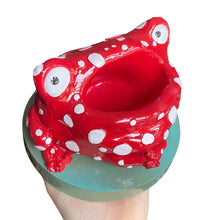 Load image into Gallery viewer, Mushroom Frog Remote Control / Incense Holder (one off)