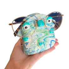 Load image into Gallery viewer, ‘No.33 Ocean Marbled One Off" Glasses Holder