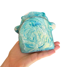 Load image into Gallery viewer, ‘No.34 Ocean Marbled One Off" Glasses Holder