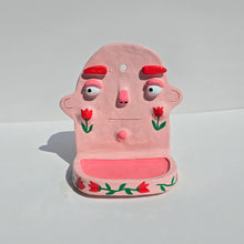 Load image into Gallery viewer, 'Roses' Ponky Wall Shelf (One-Off)