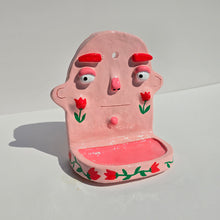 Load image into Gallery viewer, 'Roses' Ponky Wall Shelf (One-Off)