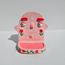 Load image into Gallery viewer, 'Roses' Ponky Wall Shelf (One-Off)