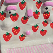 Load image into Gallery viewer, 'Strawberries and Dreams' Ponky Wall Shelf (One-Off)