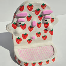 Load image into Gallery viewer, 'Strawberries and Dreams' Ponky Wall Shelf (One-Off)