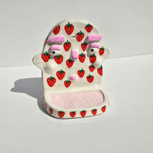 Load image into Gallery viewer, 'Strawberries and Dreams' Ponky Wall Shelf (One-Off)