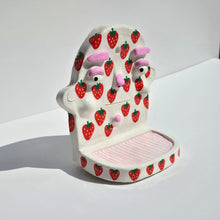 Load image into Gallery viewer, 'Strawberries and Dreams' Ponky Wall Shelf (One-Off)