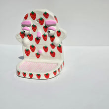 Load image into Gallery viewer, 'Strawberries and Dreams' Ponky Wall Shelf (One-Off)