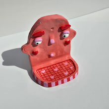 Load image into Gallery viewer, 'Hearts' Ponky Wall Shelf (One-Off)