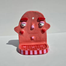 Load image into Gallery viewer, 'Hearts' Ponky Wall Shelf (One-Off)