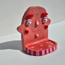 Load image into Gallery viewer, 'Hearts' Ponky Wall Shelf (One-Off)