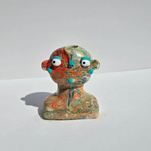 Load image into Gallery viewer, Multicolour Marbleliscious Candlestick Holder (one-off)
