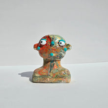 Load image into Gallery viewer, Multicolour Marbleliscious Candlestick Holder (one-off)