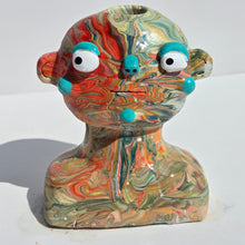Load image into Gallery viewer, Multicolour Marbleliscious Candlestick Holder (one-off)