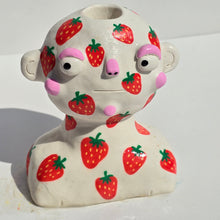Load image into Gallery viewer, Strawberry Dream Candlestick Holder (one-off)