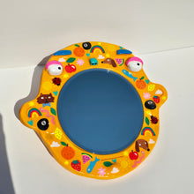 Load image into Gallery viewer, 'Doodle Daydream' BIG Ponky Wall Mirror (one-off)