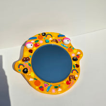 Load image into Gallery viewer, 'Doodle Daydream' BIG Ponky Wall Mirror (one-off)