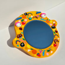 Load image into Gallery viewer, 'Doodle Daydream' BIG Ponky Wall Mirror (one-off)