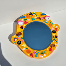 Load image into Gallery viewer, 'Doodle Daydream' BIG Ponky Wall Mirror (one-off)