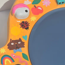 Load image into Gallery viewer, 'Doodle Daydream' BIG Ponky Wall Mirror (one-off)