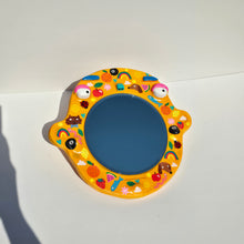 Load image into Gallery viewer, 'Doodle Daydream' BIG Ponky Wall Mirror (one-off)