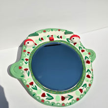 Load image into Gallery viewer, 'Walking through the Rose Bush' BIG Ponky Wall Mirror (one-off)
