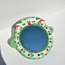 Load image into Gallery viewer, 'Walking through the Rose Bush' BIG Ponky Wall Mirror (one-off)