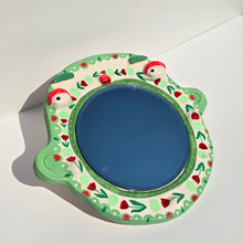 Load image into Gallery viewer, 'Walking through the Rose Bush' BIG Ponky Wall Mirror (one-off)
