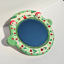 Load image into Gallery viewer, 'Walking through the Rose Bush' BIG Ponky Wall Mirror (one-off)