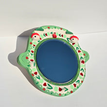 Load image into Gallery viewer, 'Walking through the Rose Bush' BIG Ponky Wall Mirror (one-off)