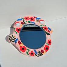 Load image into Gallery viewer, 'Bonkers for Bouquets' BIG Ponky Wall Mirror (one-off)