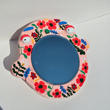Load image into Gallery viewer, 'Bonkers for Bouquets' BIG Ponky Wall Mirror (one-off)