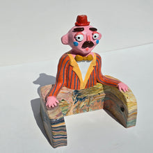 Load image into Gallery viewer, 'Marbleous Marvin' The PonkyWot Butler Toilet Roll Holder