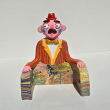 Load image into Gallery viewer, 'Marbleous Marvin' The PonkyWot Butler Toilet Roll Holder