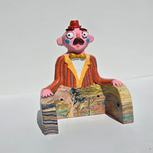 Load image into Gallery viewer, 'Marbleous Marvin' The PonkyWot Butler Toilet Roll Holder
