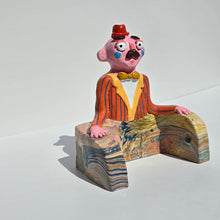 Load image into Gallery viewer, 'Marbleous Marvin' The PonkyWot Butler Toilet Roll Holder