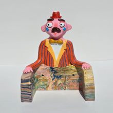 Load image into Gallery viewer, 'Marbleous Marvin' The PonkyWot Butler Toilet Roll Holder