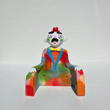 Load image into Gallery viewer, 'Technicolour Tom' The PonkyWot Butler Toilet Roll Holder