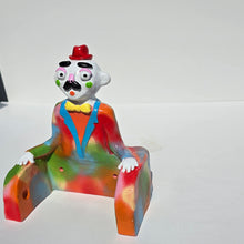 Load image into Gallery viewer, 'Technicolour Tom' The PonkyWot Butler Toilet Roll Holder