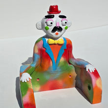 Load image into Gallery viewer, 'Technicolour Tom' The PonkyWot Butler Toilet Roll Holder