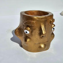 Load image into Gallery viewer, 'Metallic Gold' Classic Pot (One-Off)