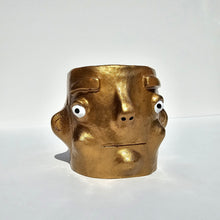 Load image into Gallery viewer, 'Metallic Gold' Classic Pot (One-Off)