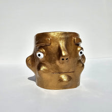 Load image into Gallery viewer, 'Metallic Gold' Classic Pot (One-Off)