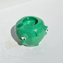 Load image into Gallery viewer, Dark Green Apple Candle Holder (one off)