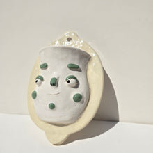 Load image into Gallery viewer, PonkyWots Wall Vase (Neutral Olive)