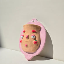 Load image into Gallery viewer, PonkyWots Wall Vase (Peach)