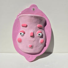 Load image into Gallery viewer, PonkyWots Wall Vase (Double Pink)