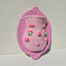 Load image into Gallery viewer, PonkyWots Wall Vase (Double Pink)